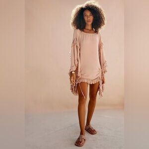 Free People Drappy Relaxed Fit Cassy Tunic Women’s size XS